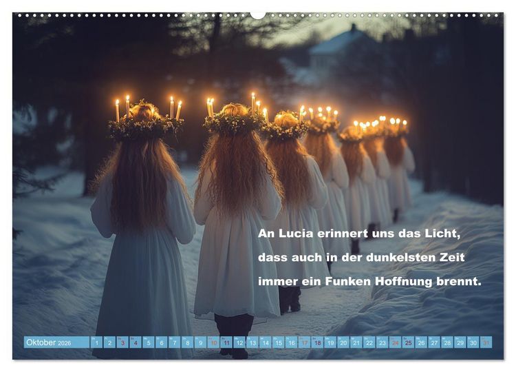Produktbild: Wortperlen (Wandkalender 2026 DIN A2 quer), CALVENDO Monatskalender