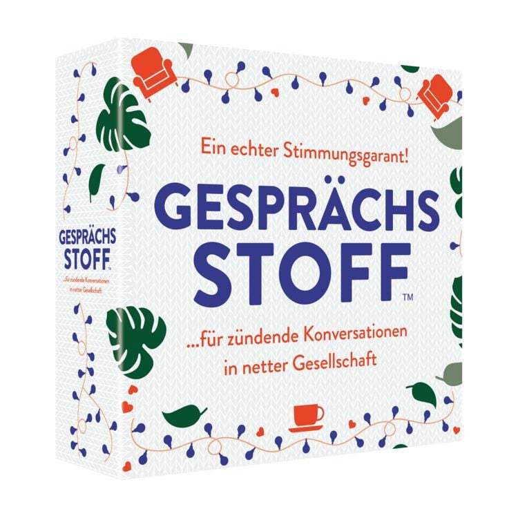 Produktbild: Pegasus KYL43022 - Gespr&auml;chsstoff XL - f&uuml;r z&uuml;ndende Konversationen in netter Gesellschaft, Partyspiel, Spiel
