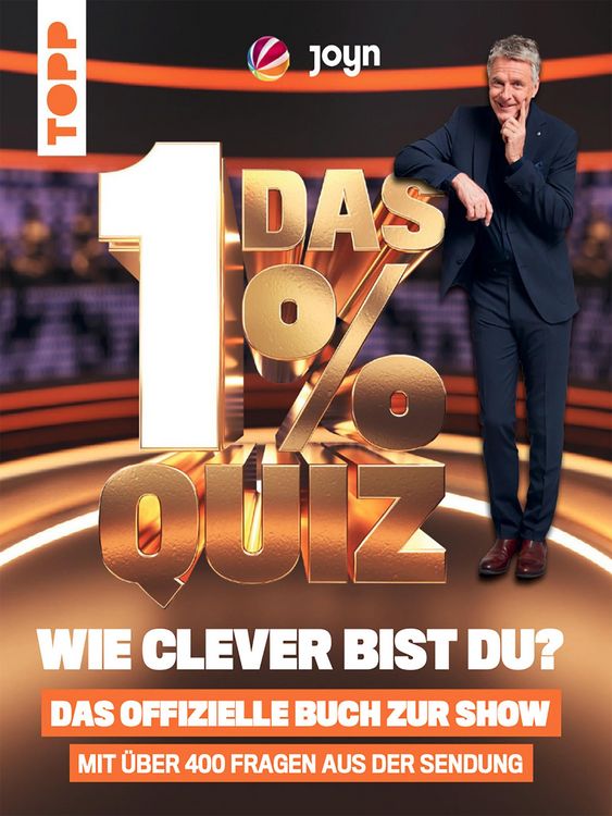 Produktbild: Das 1% Quiz - Wie clever bist du? Das offizielle Buch zur Show