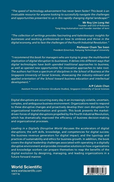 Produktbild: Leading in a Digitally Disruptive World