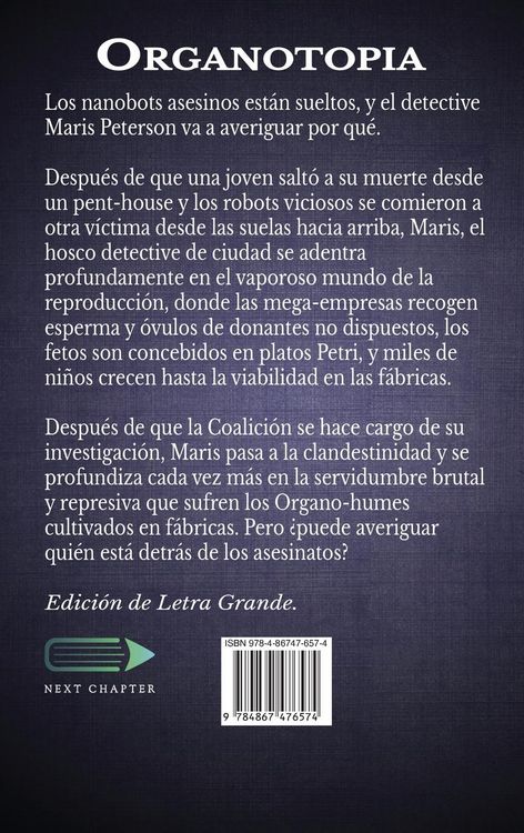 Produktbild: Organotopia - Una novela Cyberdick