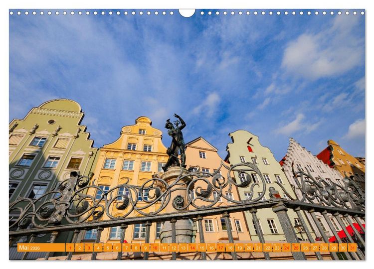 Produktbild: Da schau her &ndash; Auxburg (Wandkalender 2026 DIN A3 quer), CALVENDO Monatskalender