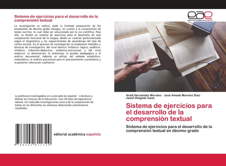Produktbild: Sistema de ejercicios para el desarrollo de la comprensi&oacute;n textual