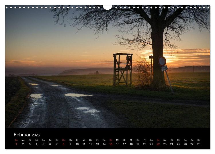 Produktbild: Kanzelkalender 2026 (Wandkalender 2026 DIN A3 quer), CALVENDO Monatskalender