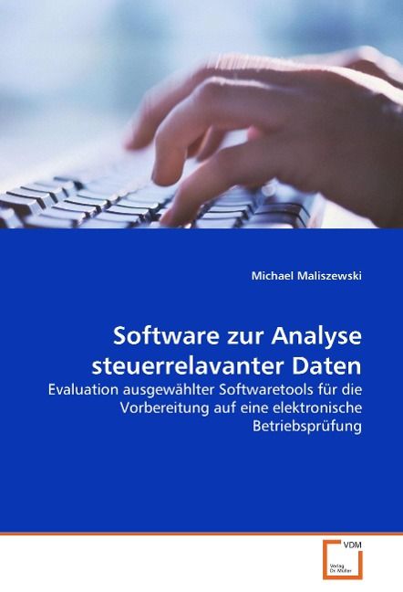 Produktbild: Maliszewski, M: Software zur Analyse steuerrelavanter Daten