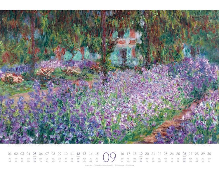 Produktbild: Kunstwerk Garten Kalender 2027