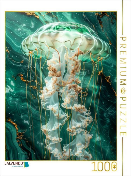 Produktbild: CALVENDO Puzzle Ein Motiv aus dem Kalender Animalische Mamorkunst | 1000 Teile Lege-Gr&ouml;&szlig;e 64x48cm Foto-Puzzle f&uuml;r gl&uuml;ckliche Stunden