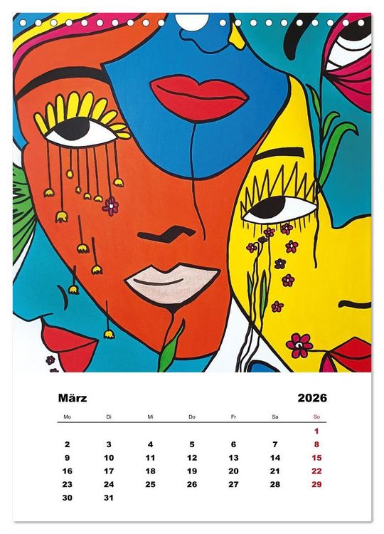 Produktbild: Pop Art - Atelier Zippo (Wandkalender 2026 DIN A4 hoch), CALVENDO Monatskalender