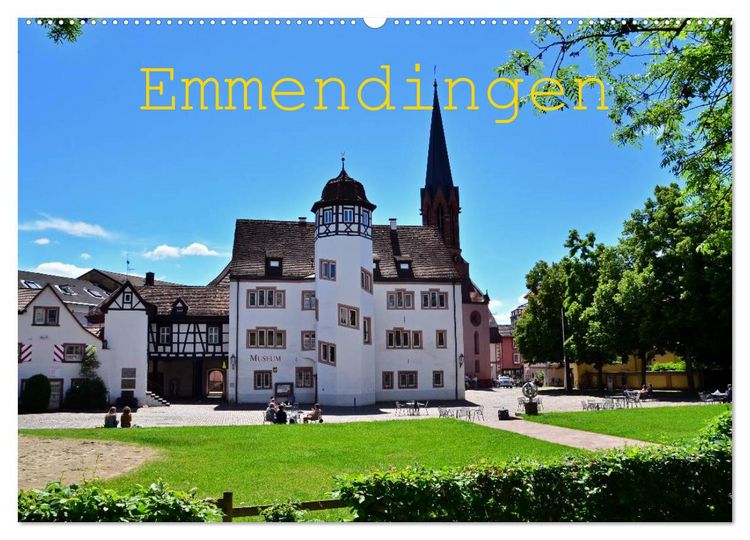 Produktbild: Emmendingen (Wandkalender 2026 DIN A2 quer), CALVENDO Monatskalender