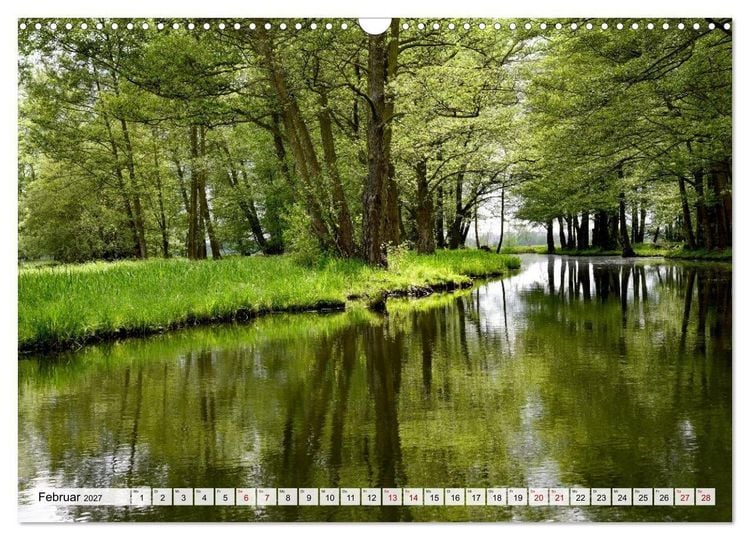 Produktbild: Parks und Wasserlandschaften (Wandkalender 2027 DIN A3 quer), CALVENDO Monatskalender