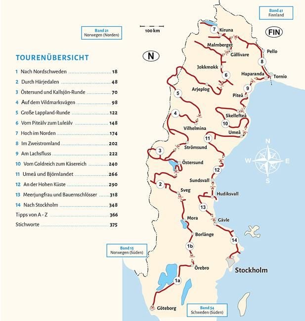 Produktbild: Entdeckertouren mit dem Wohnmobil Schweden - Der Norden