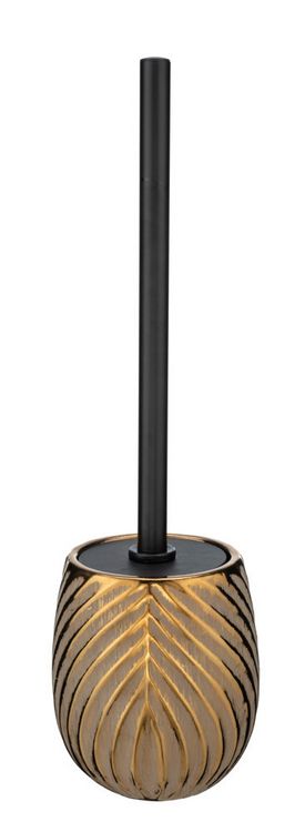Produktbild: Keramik WC-Garnitur Mod. Idro Gold, schwungvolle Linien-Struktur