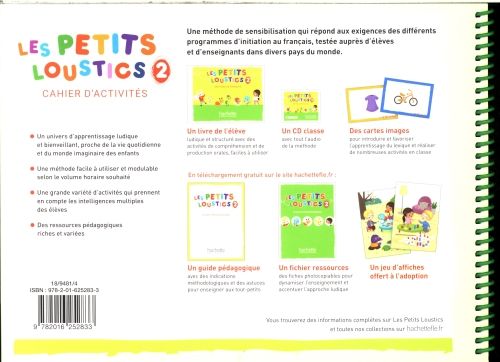 Produktbild: Les Petits Loustics 2 - Cahier d'activites