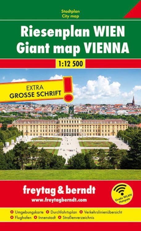 Produktbild: Wien 1 : 12 500 Riesenplan