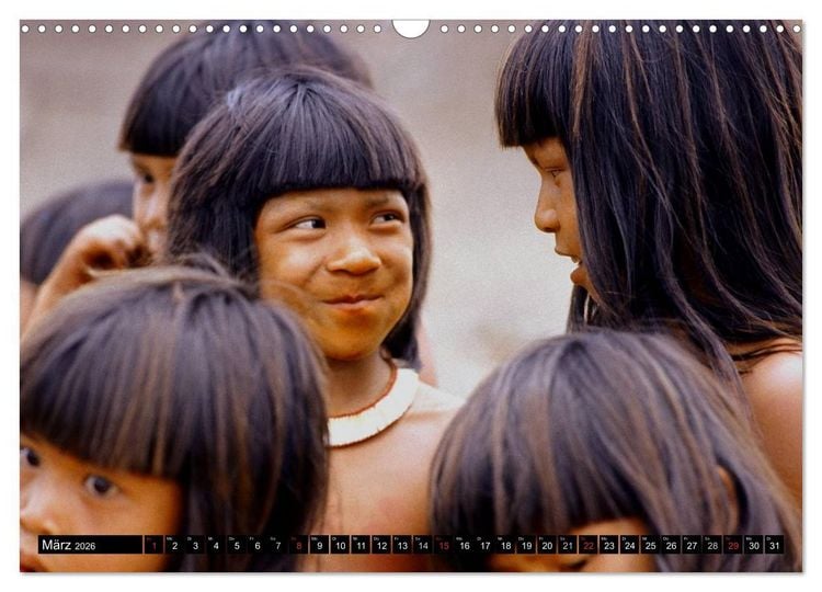 Produktbild: XINGU - Fluss der Menschenwesen (Wandkalender 2026 DIN A3 quer), CALVENDO Monatskalender
