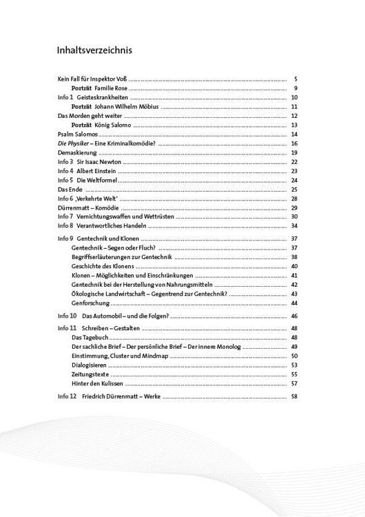 Produktbild: Die Physiker &ndash; Friedrich D&uuml;rrenmatt &ndash; Lehrerheft