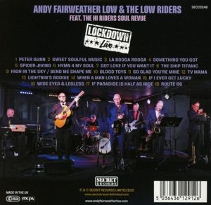 Produktbild: Fairweather-Low, A: Lockdown Live (2CD)