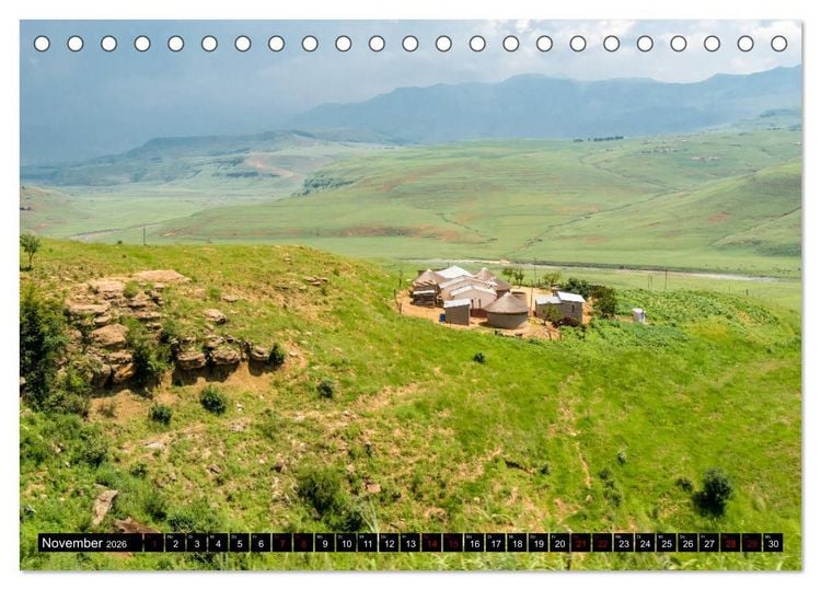 Produktbild: S&uuml;dafrika - Urlaubsimpressionen (Tischkalender 2026 DIN A5 quer), CALVENDO Monatskalender