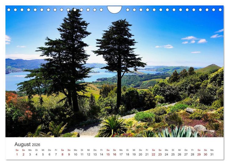 Produktbild: Neuseeland Trauminsel im S&uuml;dpazifik (Wandkalender 2026 DIN A4 quer), CALVENDO Monatskalender