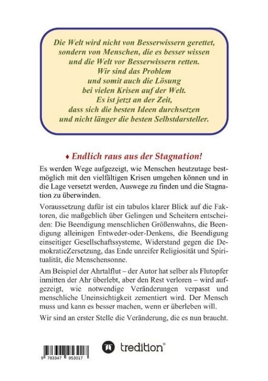 Produktbild: Die Evolution braucht Dich jetzt