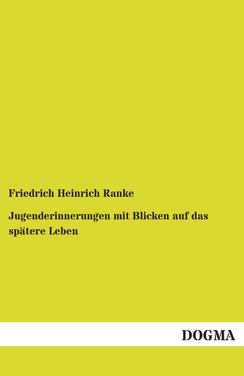 Produktbild: Jugenderinnerungen mit Blicken auf das sp&auml;tere Leben