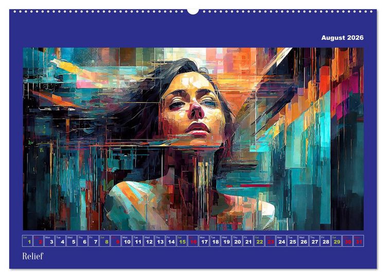 Produktbild: Pixelated Passions (Wall Calendar 2026 DIN A2 landscape), CALVENDO 12 Month Wall Calendar