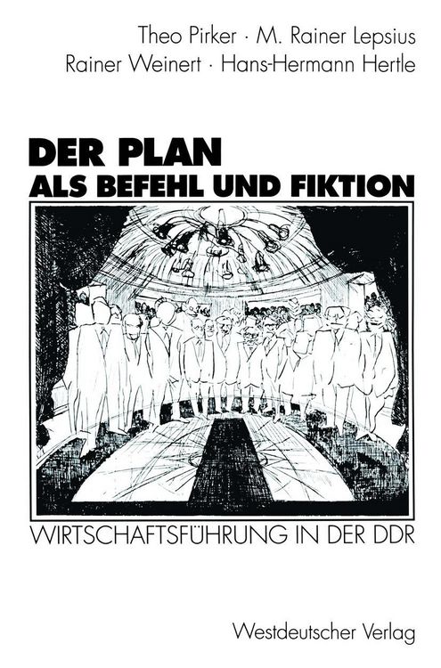 Produktbild: Der Plan als Befehl und Fiktion