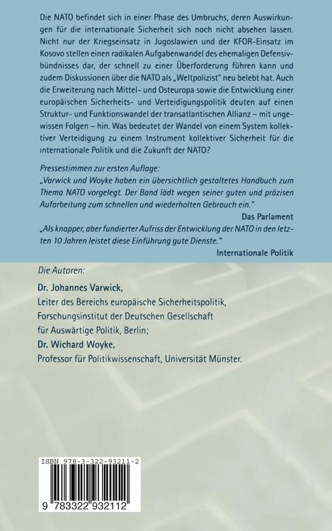 Produktbild: Die Zukunft der NATO