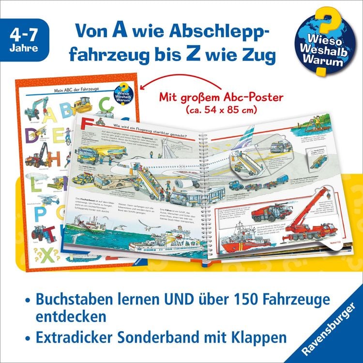 Produktbild: Wieso? Weshalb? Warum? Sonderband - Mein ABC der Fahrzeuge