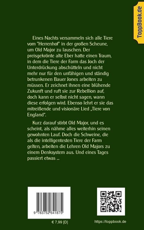 Produktbild: Die Farm der Tiere