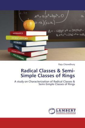 Produktbild: Chowdhury, R: Radical Classes & Semi-Simple Classes of