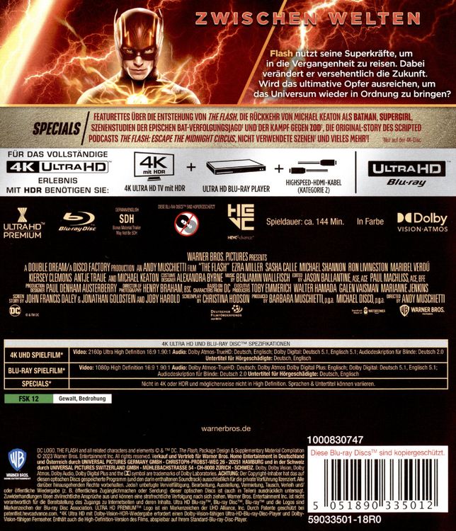 Produktbild: The Flash (+ Blu-ray)