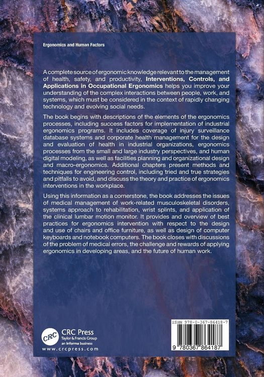 Produktbild: Interventions, Controls, and Applications in Occupational Ergonomics