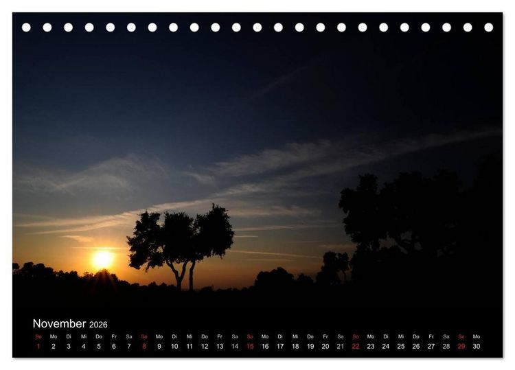 Produktbild: Spanien (Tischkalender 2026 DIN A5 quer), CALVENDO Monatskalender