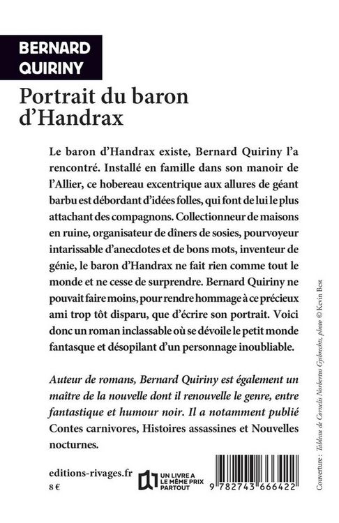 Produktbild: Portrait du baron d'Handras