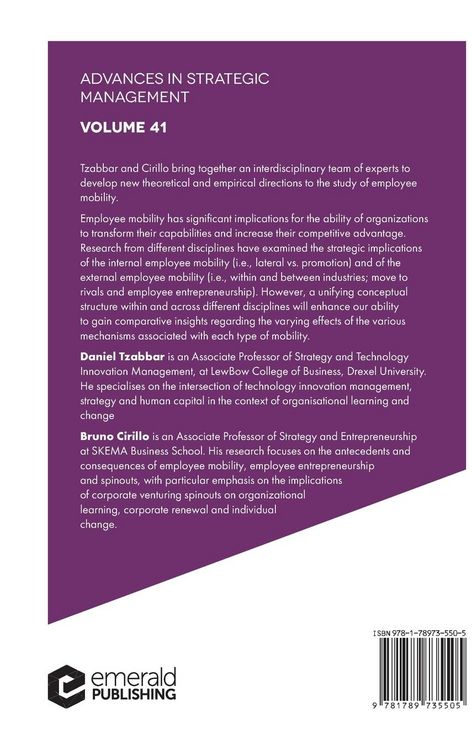 Produktbild: Employee Inter- and Intra-Firm Mobility