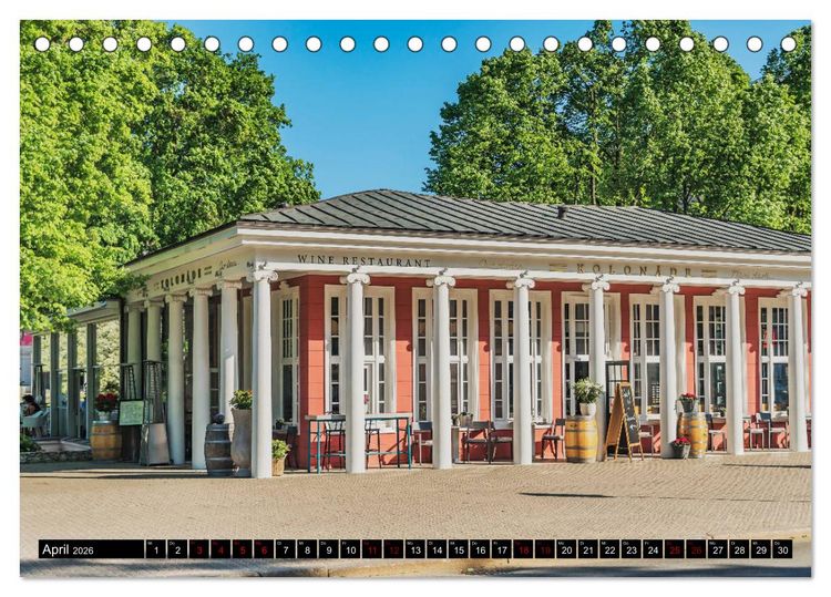 Produktbild: Ein Wochenende in Riga (Tischkalender 2026 DIN A5 quer), CALVENDO Monatskalender