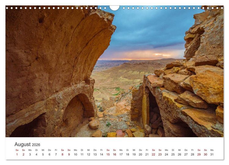 Produktbild: Tunesien - Das beeindruckende Land in Nordafrika. (Wandkalender 2026 DIN A3 quer), CALVENDO Monatskalender
