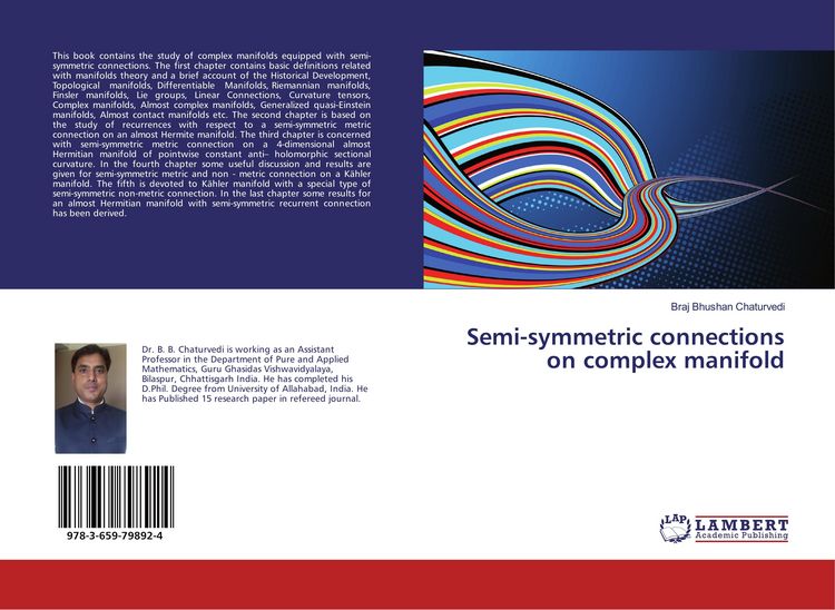 Produktbild: Semi-symmetric connections on complex manifold