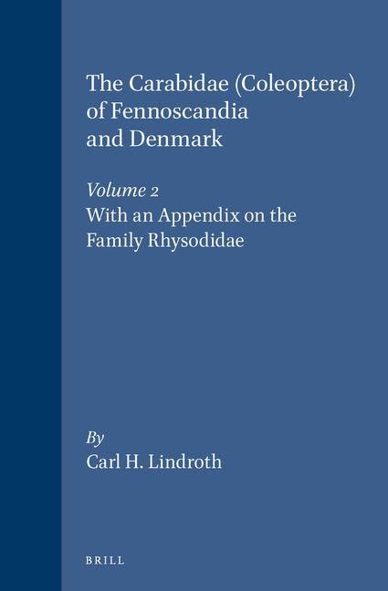 Produktbild: The Carabidae (Coleoptera) of Fennoscandia and Denmark