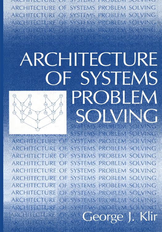 Produktbild: Architecture of Systems Problem Solving