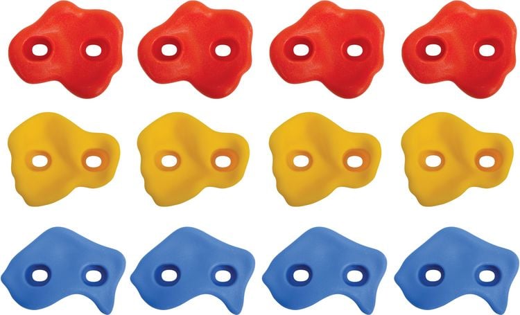 Produktbild: KLETTERGRIFFE, 12-teiliges Set im 4 C Karton