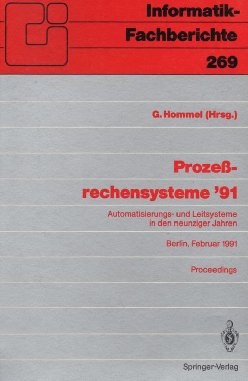 Produktbild: Proze&szlig;rechensysteme &rsquo;91