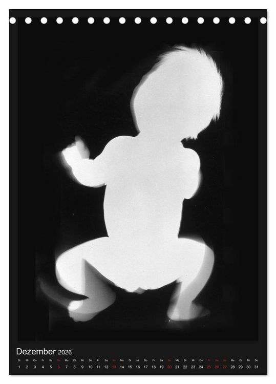 Produktbild: Anton Stankowski Fotogramme (Tischkalender 2026 DIN A5 hoch), CALVENDO Monatskalender
