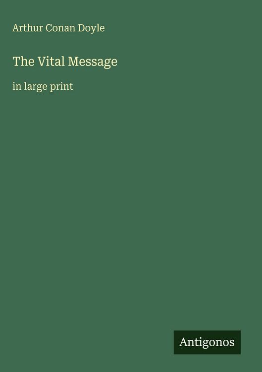 Produktbild: The Vital Message