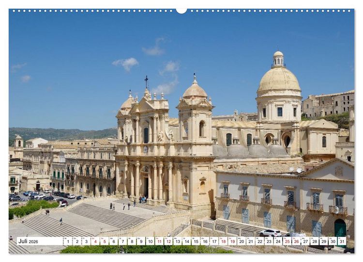 Produktbild: Sizilien - Wo der S&uuml;den leuchtet (Wandkalender 2026 DIN A2 quer), CALVENDO Monatskalender