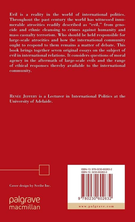 Produktbild: Confronting Evil in International Relations
