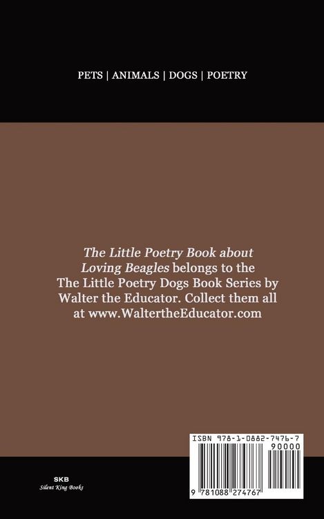 Produktbild: The Little Poetry Book about Loving Beagles