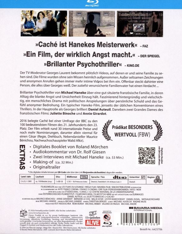 Produktbild: Cach&eacute; (Filmjuwelen)