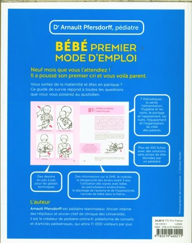 Produktbild: B&eacute;b&eacute; : premier mode d'emploi